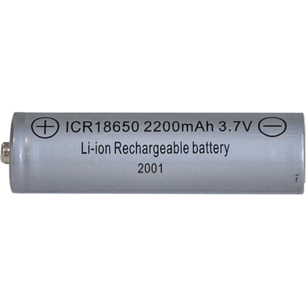 Rechargeable Battery 18650 3,7V 2200mAh Li-ion image 2