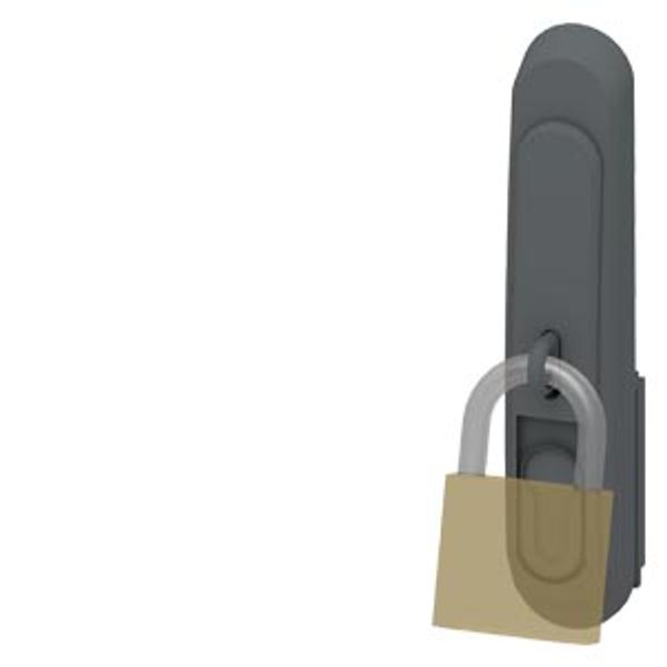 SIVACON, Twist lever, prepared for padlock image 1