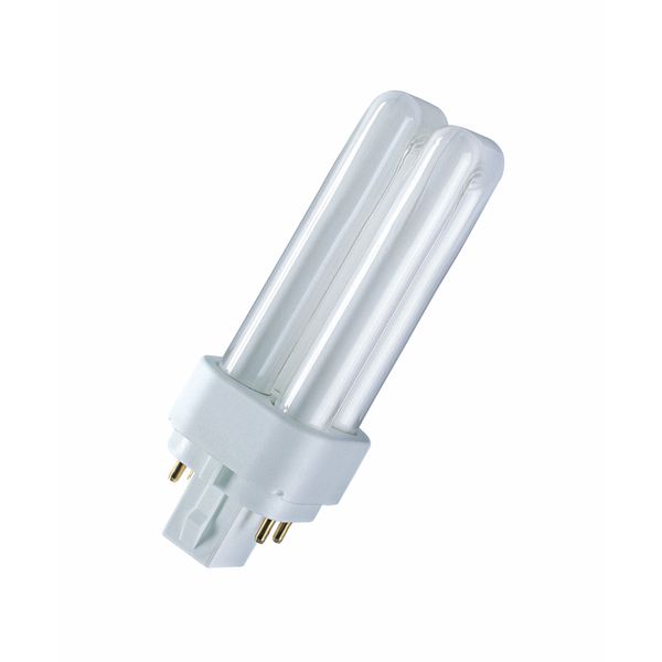 Compact Fluorescent Lamp OSRAM DULUX® D/E 18W 840 4000k G24q-2 image 1