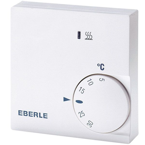 Room controller, 5-30C, AC 230V, 1NC, 10A, lamp heat image 1