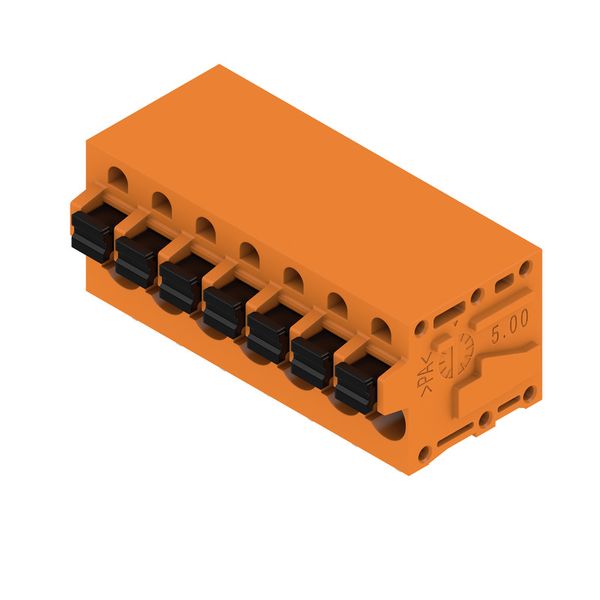 PCB terminal, 5.00 mm, Number of poles: 7, Conductor outlet direction: image 3