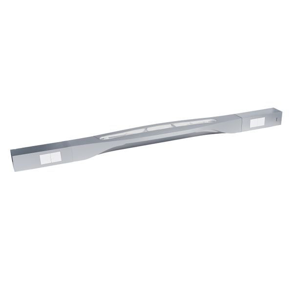 LED bedhead strip reading and room lighting - 1.40 m - antimicrobial image 1