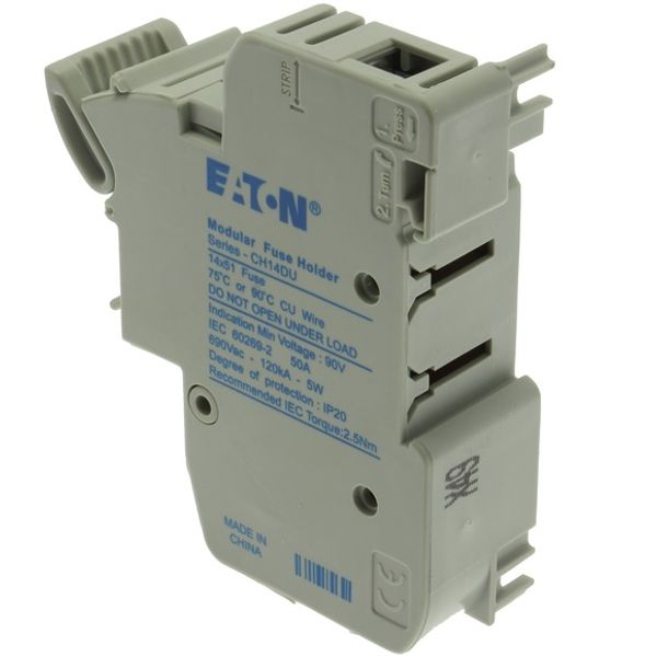 Fuse-holder, low voltage, 50 A, AC 690 V, 14 x 51 mm, 1P, IEC image 4