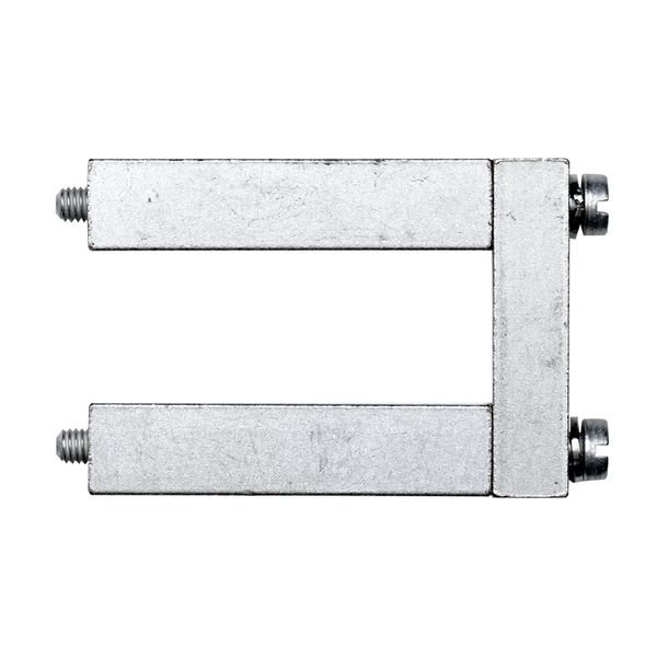 Cross-connector (terminal), when screwed in, Number of poles: 2, Pitch image 1