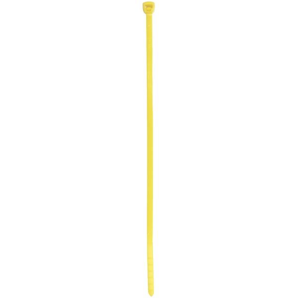 Cable Tie, Yellow PA 6.6, Temp to 85 Degr C UL/EN/CSA62275 Type 2/21 R image 2