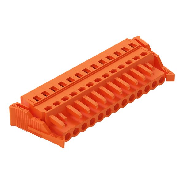 1-conductor female connector CAGE CLAMP® 2.5 mm² orange image 2