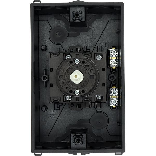 SUVA safety switches, T3, 32 A, surface mounting, 2 N/O, 2 N/C, Emergency switching off function, with warning label „safety switch”, Indicator light image 25