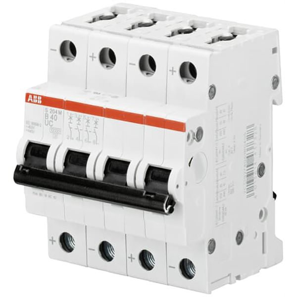 S204M-C3UC Miniature Circuit Breaker - 4P - C - 3 A image 1