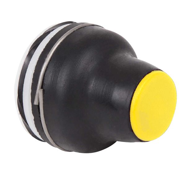 booted head for pushbutton XAC-B - yellow - 4 mm, -25..+70 °C image 1