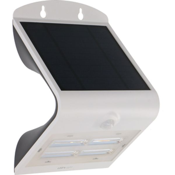 Outdoor Solar Light - floodlight  - Tokyo 3.2W 400lm 3000K IP65  - Sensor - White image 1