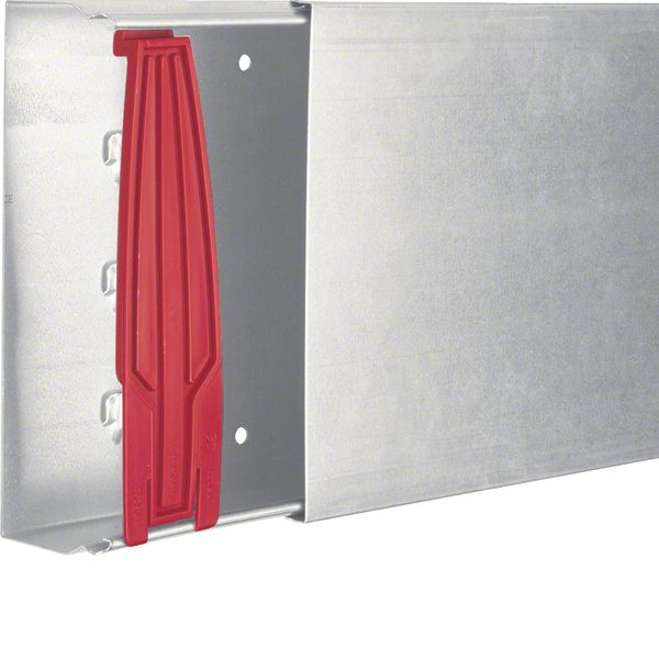 Trunking LFS made of steel 60x200mm in pure white image 1