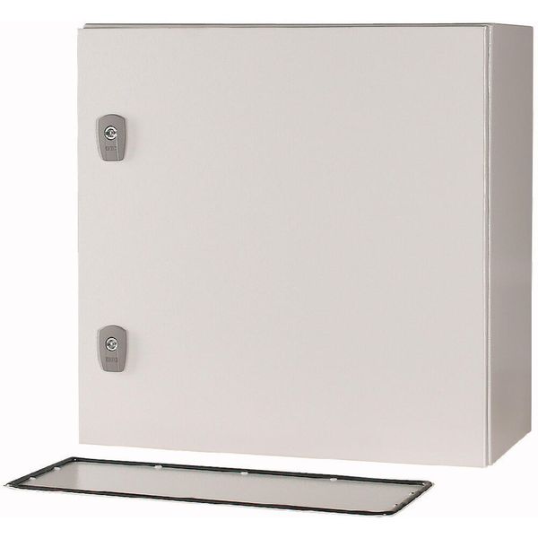 Wall enclosure with mounting plate, HxWxD=500x500x250mm image 11