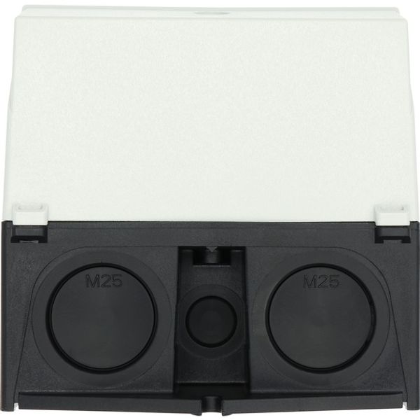 Insulated enclosure, HxWxD=160x100x100mm, +mounting plate image 5
