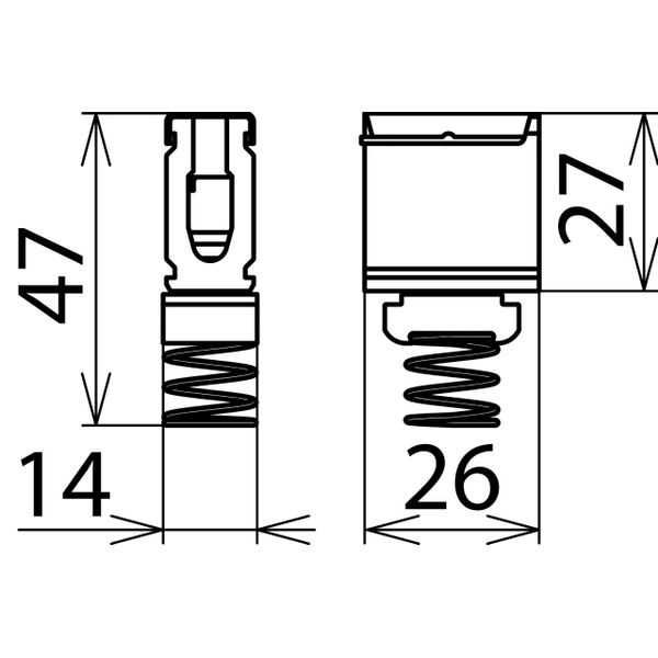 Terminal 16mm² for anchor bar image 2