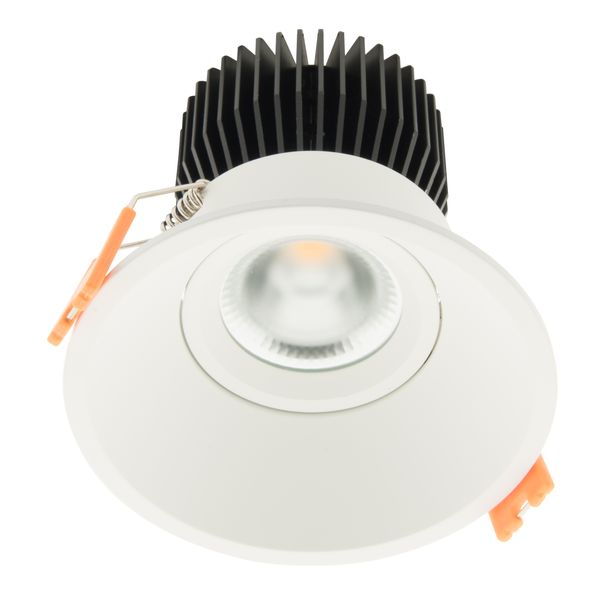 LED Downlight 95 12W CRI95 IP44 Dim to warm, white image 2
