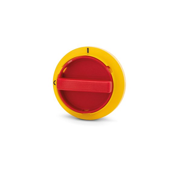 ROUND HANDLE EMERGENCY (RED/YELLOW) image 1