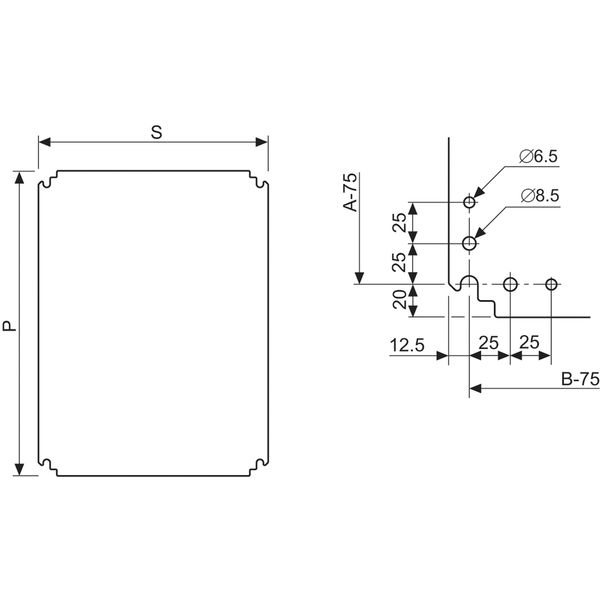 POLYESTER MOUNT PLATE 1000X800 image 1