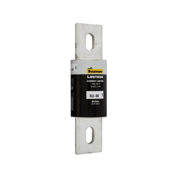 Eaton Bussmann Series KLU Fuse, Current-limiting, Time Delay, 600V, 800A, 200 kAIC at 600 Vac, Class L, Bolted blade end X bolted blade end, Bolt, 2.5, Inch, Carton: 1,  Non Indicating, 5 S at 500% image 5