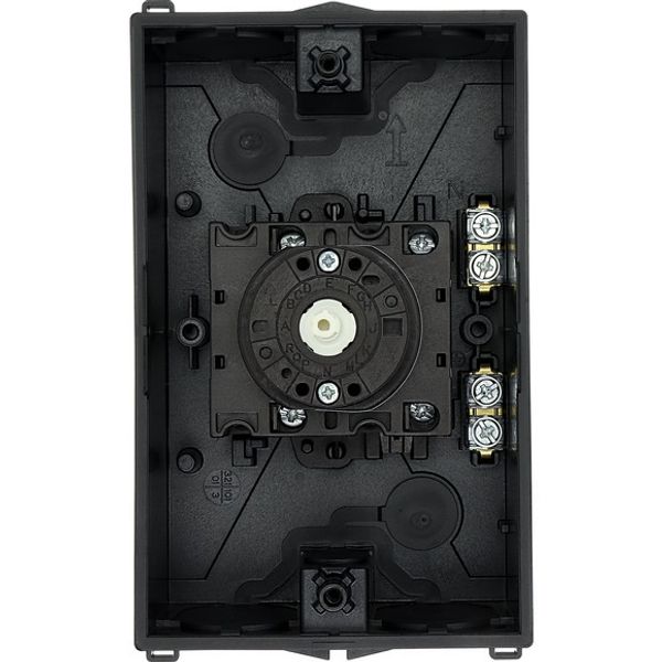 SUVA safety switches, T3, 32 A, surface mounting, 2 N/O, 2 N/C, Emergency switching off function, with warning label „safety switch”, Indicator light image 7