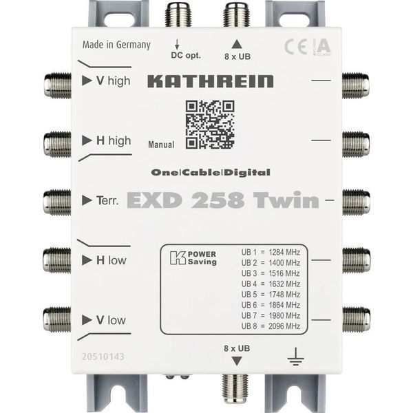EXD 258 Twin Digital Single Cable Multisch image 1