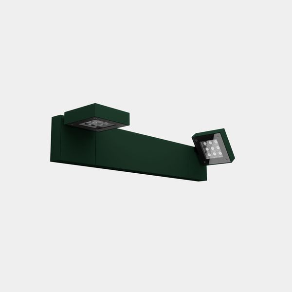 Wall fixture IP66 Modis Double 800mm LED LED 18.3W LED warm-white 3000K ON-OFF Fir green 2368lm image 1