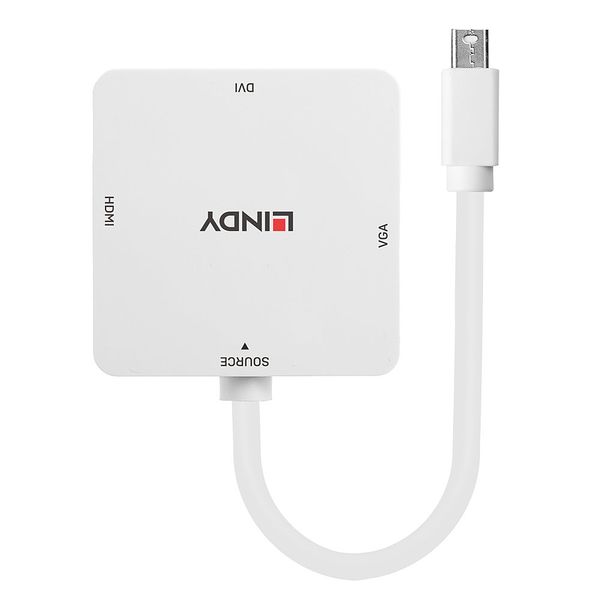 Mini DisplayPort 1.2 to HDMI, VGA & DVI-D Active Adapter Converter Connects a single Mini DisplayPort to HDMI®, DVI or VGA Displays image 2