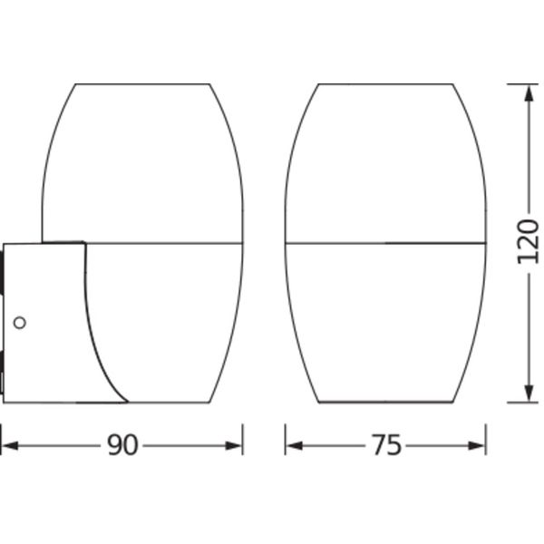 ENDURA® CANNON Wall Up GU10 image 10