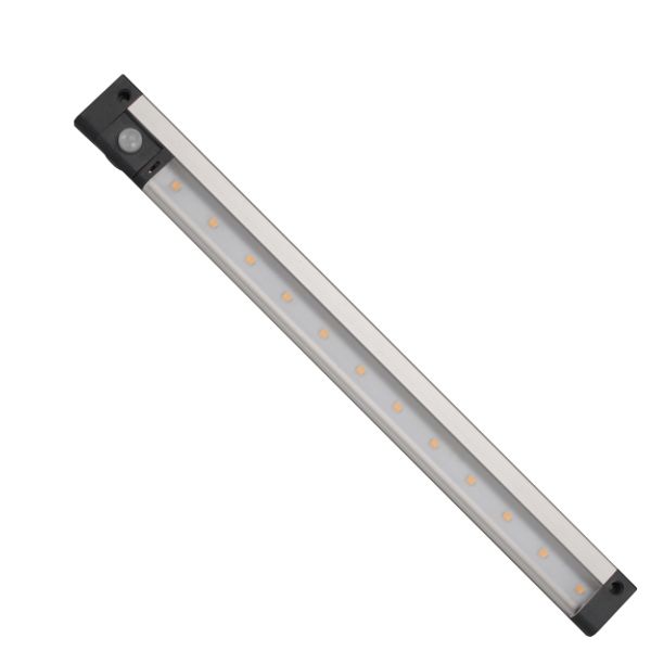 CABINET LINEAR LED SMD 3,3W 12V 300MM WW PIR image 8