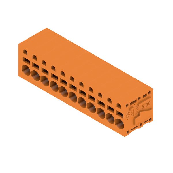 PCB terminal, 5.00 mm, Number of poles: 11, Conductor outlet direction image 2