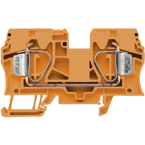 Feed-through terminal block, Tension-clamp connection, 16 mm², 1000 V, image 1