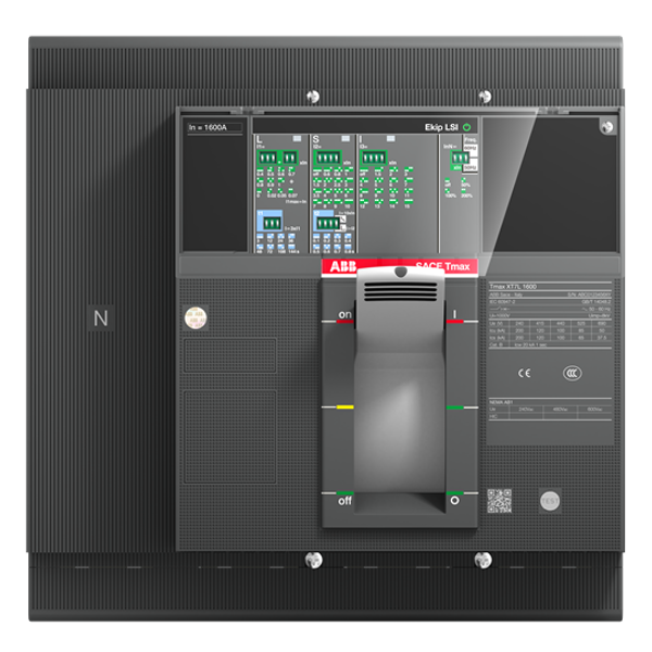 XT7V 800 Ekip Dip LIG In=800A 4 pole fixed execution front terminals s image 1