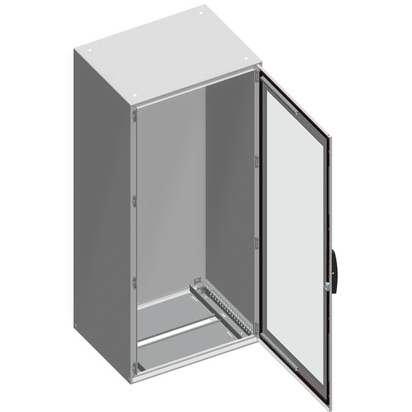 Spacial SFP 2000x700x600mm, IP 55, RAL7035, glazed door for Prisma P system image 1