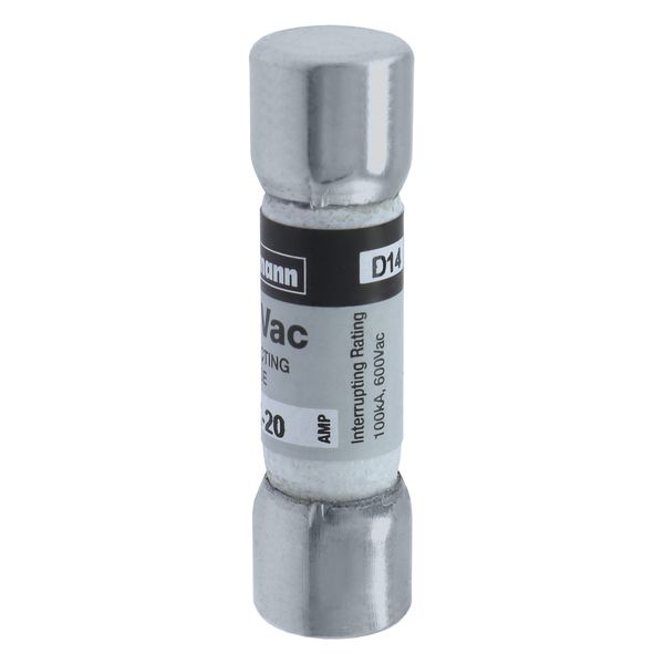 Fuse-link, low voltage, 20 A, AC 600 V, 10 x 38 mm, supplemental, UL, CSA, fast-acting image 3