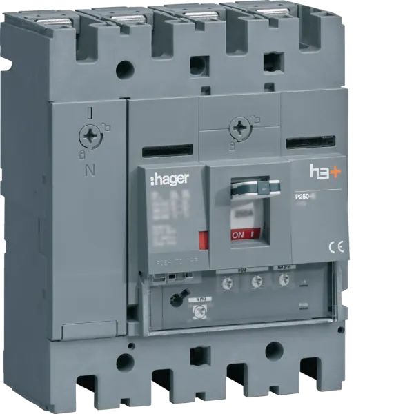 Circuit breaker P250 LSnI 4P-4D 160A 25kA image 1