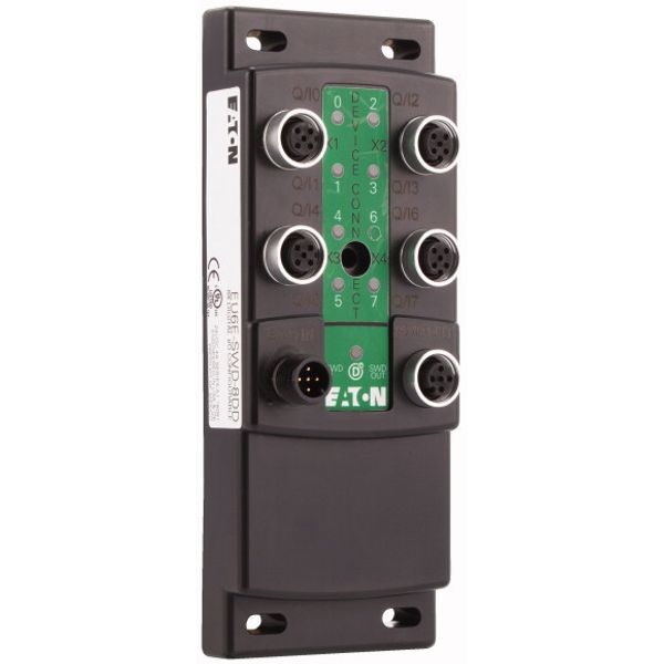 SWD Block module I/O module IP69K, 24 V DC, 8 parameterizable inputs/outputs with power supply, 4 M12 I/O sockets image 6