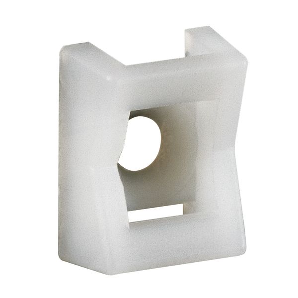 Base - for Colring cable ties max. width 4.6 mm - screw mounting image 2