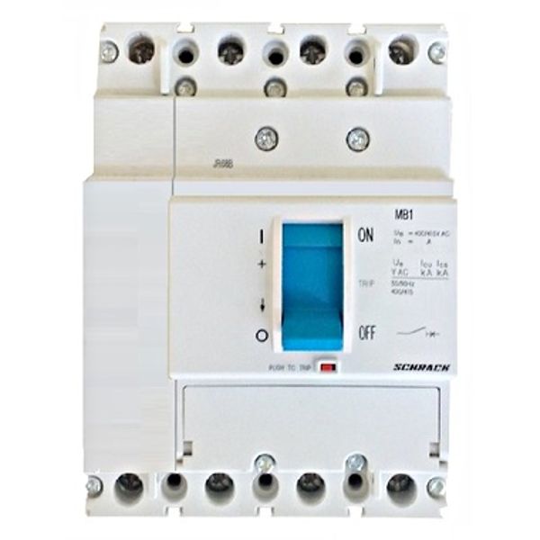 Circuit Breaker MB1, 18kA , box terminal,  63A,  4-pole image 1