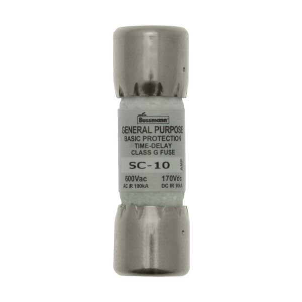 Fuse-link, low voltage, 10 A, AC 600 V, DC 170 V, 33.3 x 10.4 mm, G, UL, CSA, time-delay image 18
