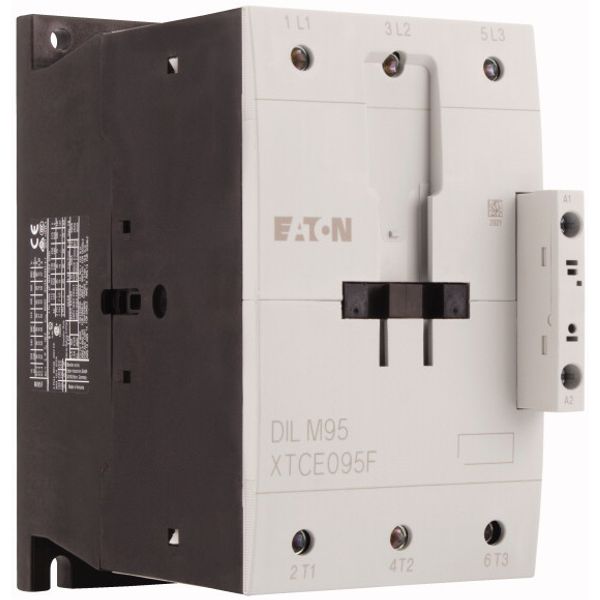 Contactor, 3 pole, 380 V 400 V 45 kW, 110 V 50 Hz, 120 V 60 Hz, AC operation, Screw terminals image 4