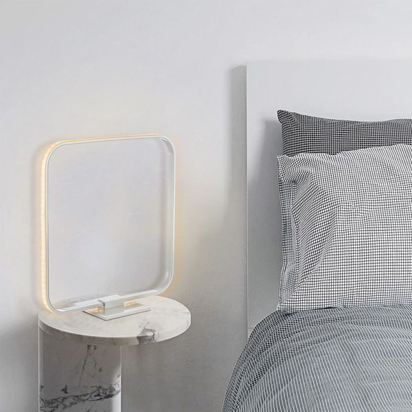 LED Quad table lamp ↕ 35.8 cm aluminum image 3
