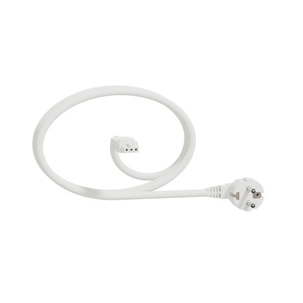 M Unit Cable 6m-2,5mm2-Straight-White image 1
