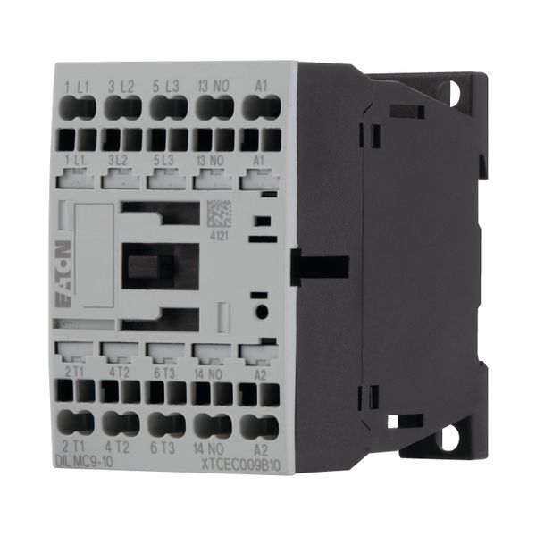 Contactor, 3 pole, 380 V 400 V 4 kW, 1 N/O, 24 V 50/60 Hz, AC operation, Spring-loaded terminals image 5