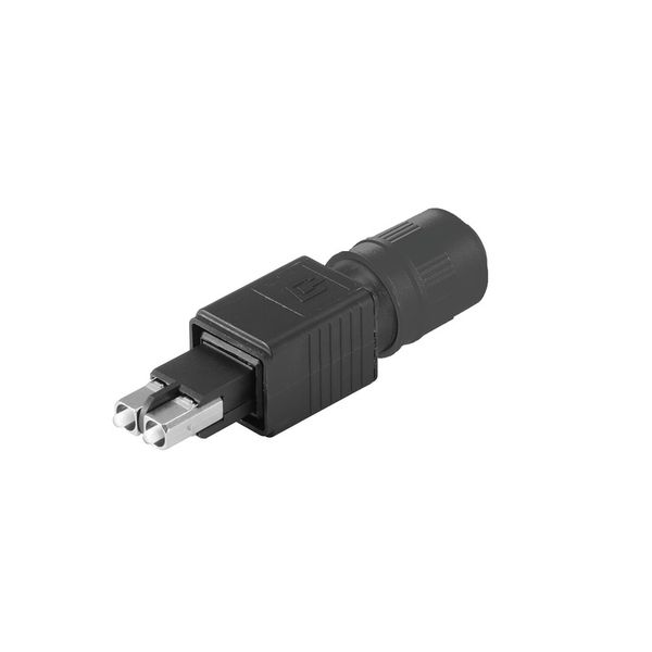 FO connector, IP67, Connection 1: SCRJ, Connection 2: gluing, crimping image 2