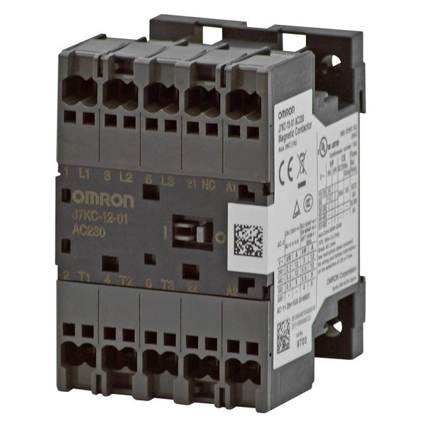 Motor Contactor, 3 Poles, Push-In Plus Terminals, up to 5.5 kW, 24 VDC image 2