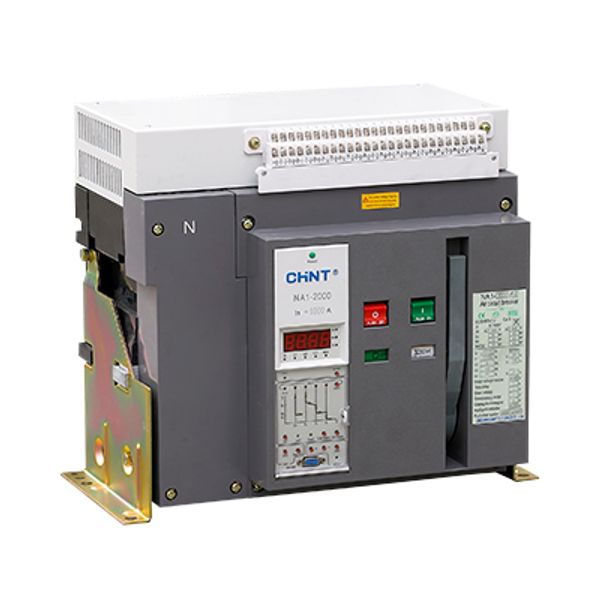 Open air cut-off circuit NA1, 2000/1600A, 4P, Motorized/Fixed, Relay  (type M) 230V (NA1-2000/1600-4MOF-M230) image 1