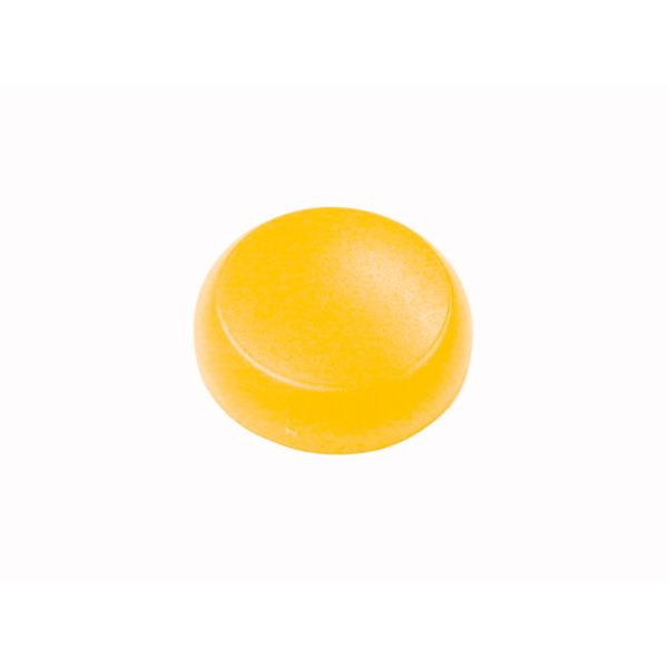 Lens, indicator light, yellow, flush image 1