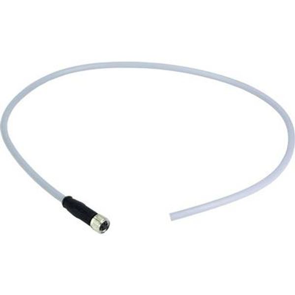 M8 Cable Assembly 4-poles st/- f/- 5,0m image 1