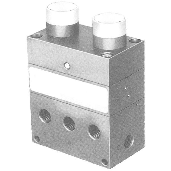 T-5/3-1/4 Pushbutton valve image 1