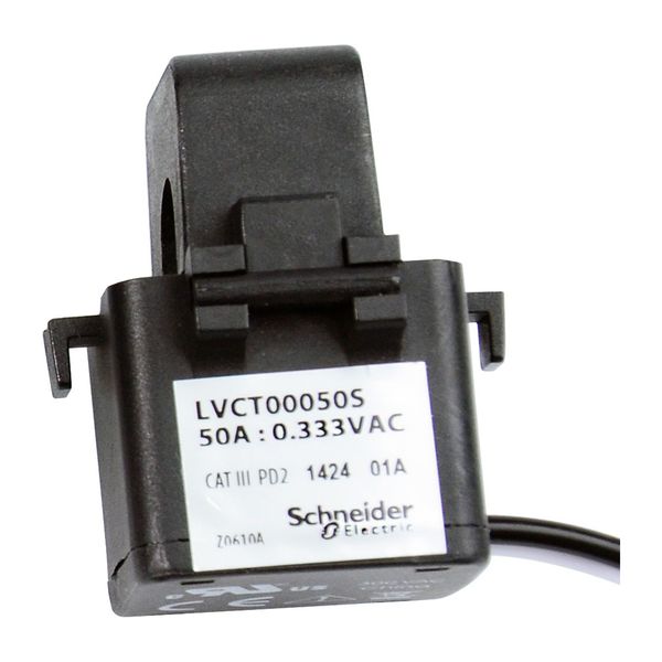 LVCT 50 A - 0.333 V output - split core CT - Ø=10 mm x H=11 mm image 1
