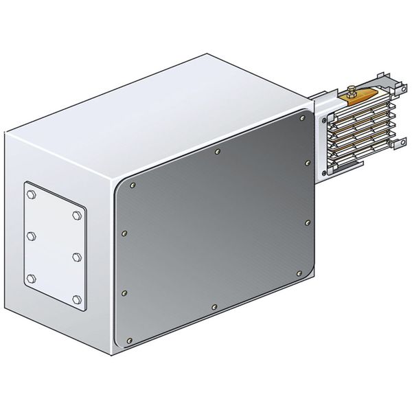 Female power supply for prefabricated electrical conduit MR 500A - metal image 1